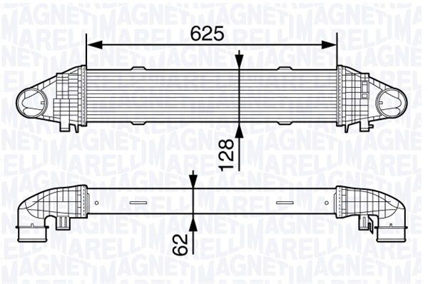 MAGNETI MARELLI Starpdzesētājs 351319203360